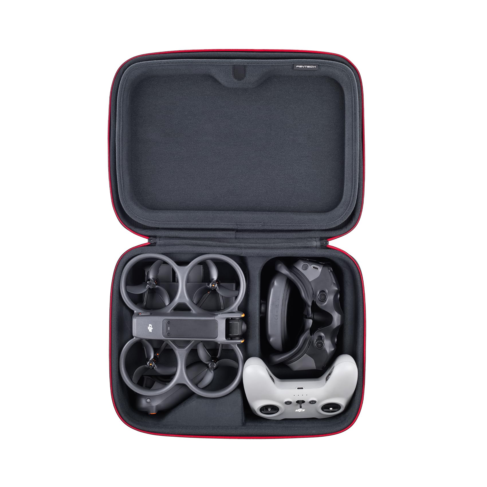 PGYTECH Carrying Case for DJI Avata 2, Portable Backpack Hard Pouch  Waterproof Travel Bag, Compatible With Goggles FPV Remote Controller  RC