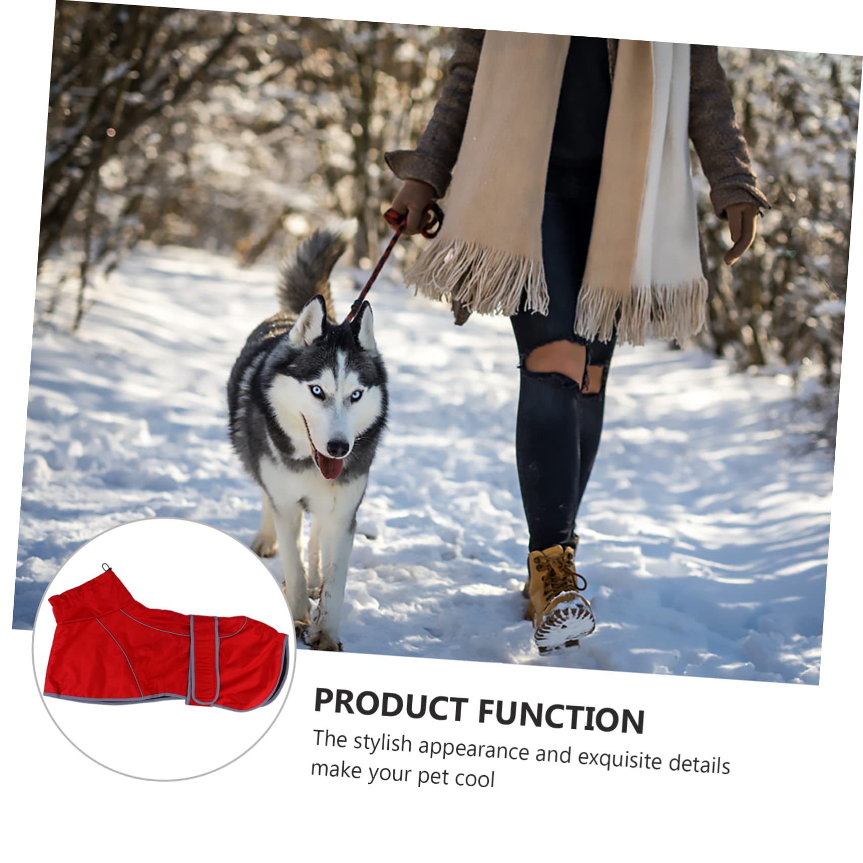Sosoport Hunderegenmäntel Haustier-hundeoverall Haustier-regenbekleidung für Outdoor-aktivitäten Bequeme Passform
