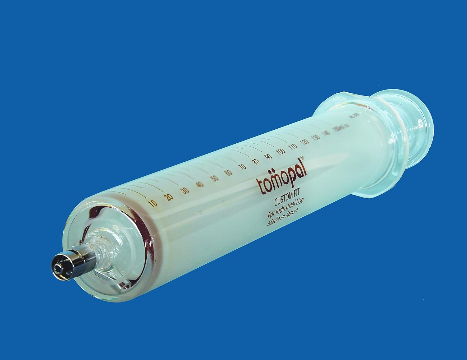 150ml Glass Syringes, Tomopal 150 ml Glass Syringe w/5.0 ml Graduation for Industrial or