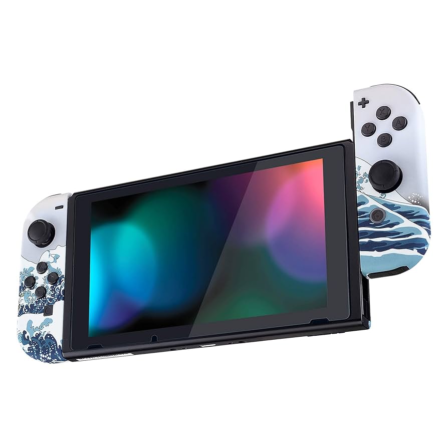 【サイズ:純色マット系_色:ヘブンブルー】eXtremeRate Switchに Amazon.co.jp: eXtremeRateジョイコン switchとswitch 有機elに