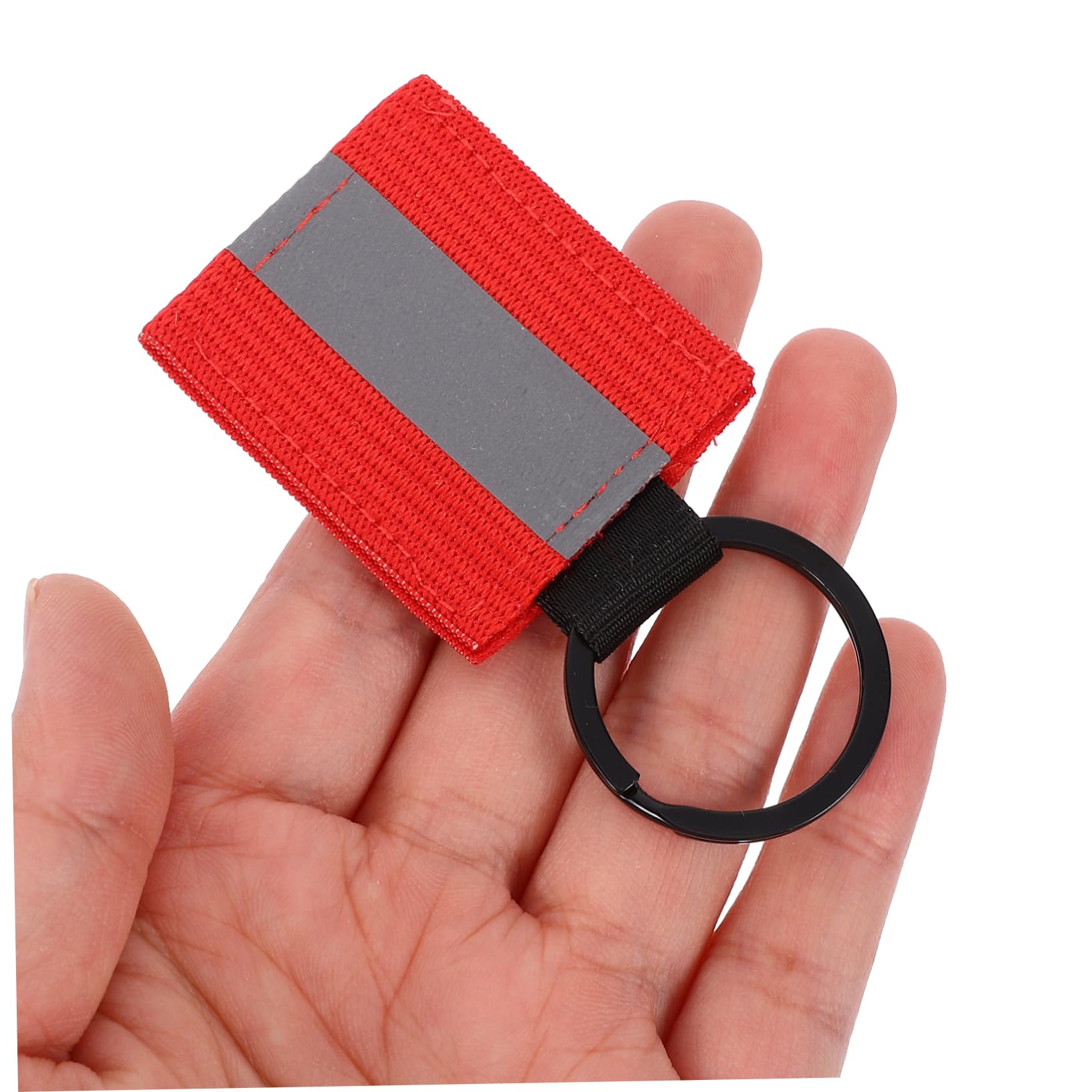 BESPORTBLE Etichette Riflettenti Lucide equipaggiamento Riflettente di Sicurezza Portachiavi Riflettente bifacciale Accessori per Abbigliamento Accessori per Borse Accessori per Zaini