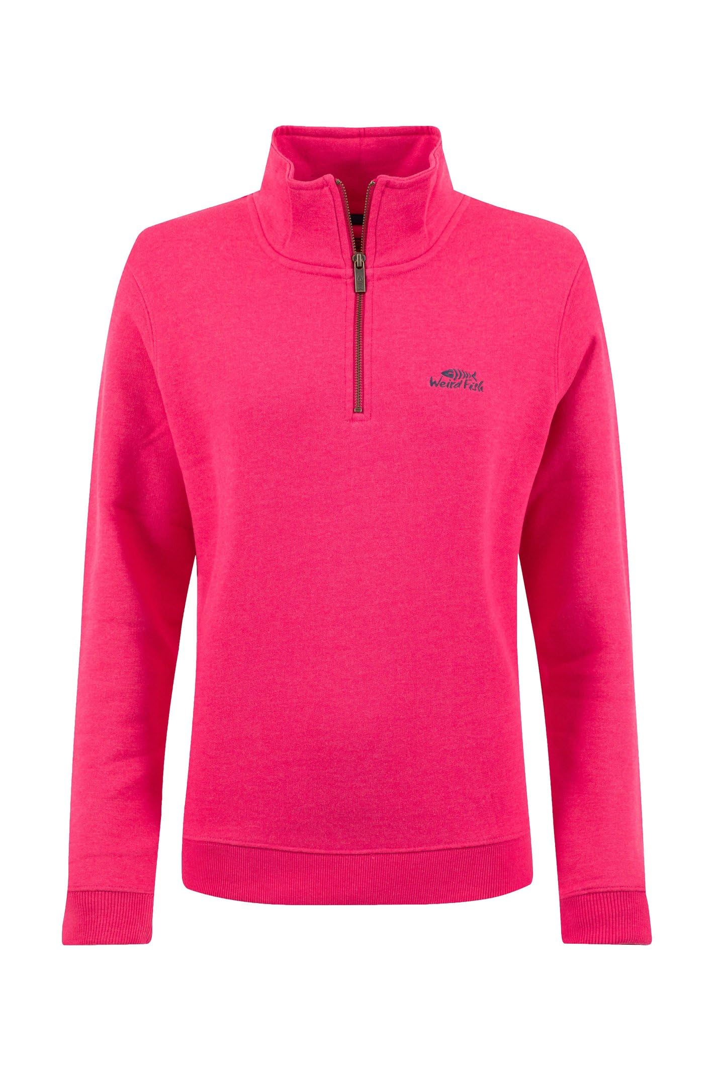 Weird Fish Avery 1/4 Zip Sweatshirt. (Jumper/Sweater/Fleece)