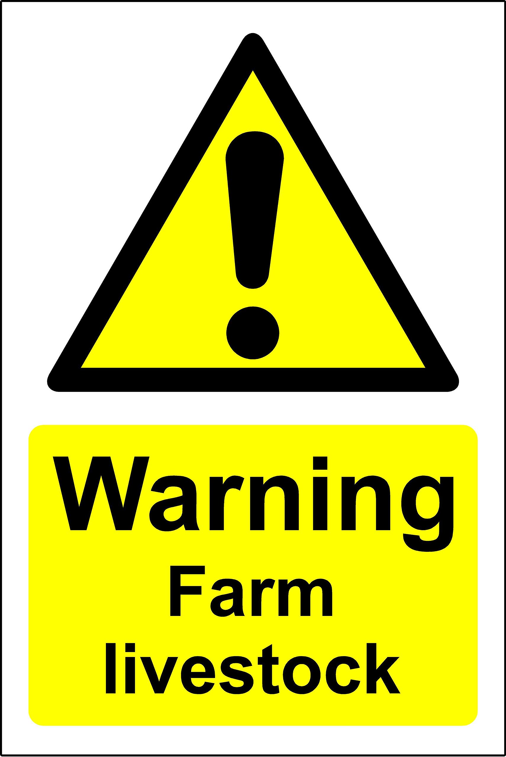 Warning Sign Danger High Voltage Cables Overhead Safety Sign - 1.2mm - View #4