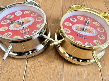 Amazon.co.jp: 餃子の王将 目覚まし時計 2個セット 音声目覚まし時計