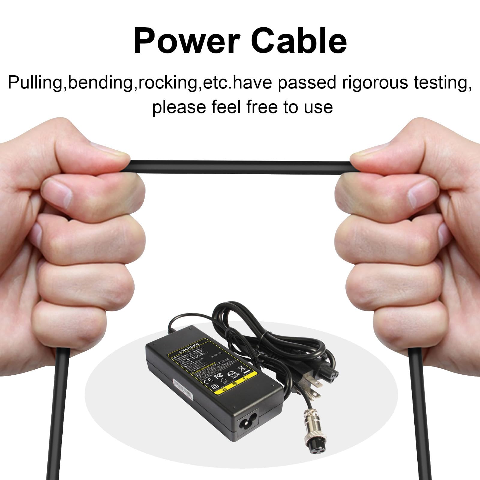 Amazon.com: 36V 1.8A Female 3-Pin XLR Lead Acid Battery Charger