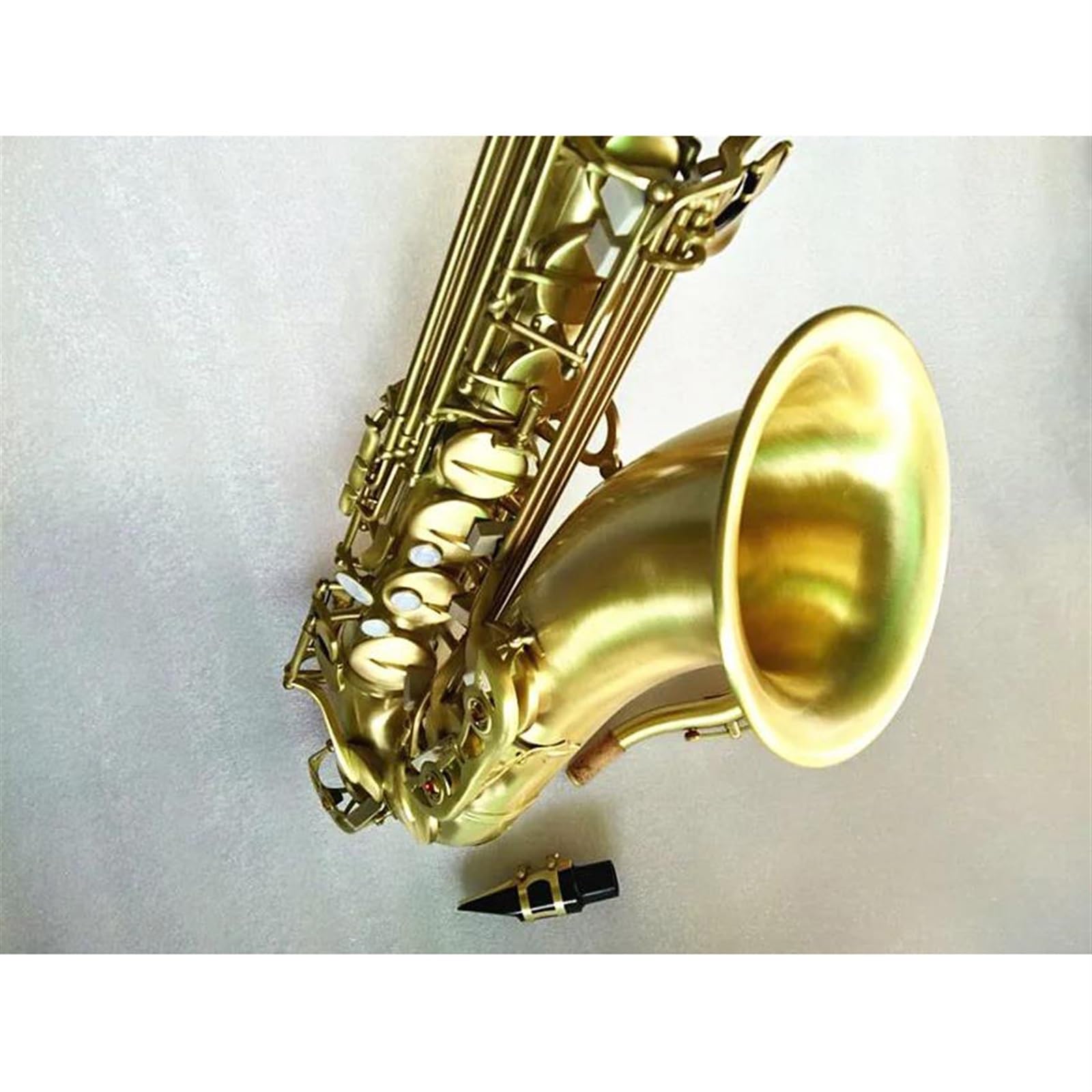 Saksofon Zabytkowy Saksofon Tenorowy Z Ustnikiem Z Futerałem Bronze Sax Bb Musical Instruments Professional