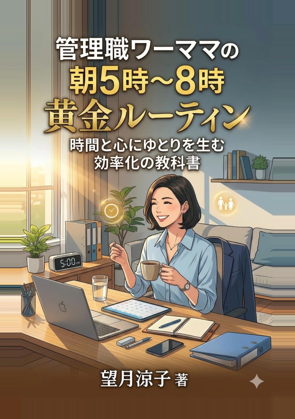 管理職ワーママの朝5時〜8時 黄金ルーティン: 1日の勝負を出社前に決める時間設計 (ワーママ時短仕事術の教科書)