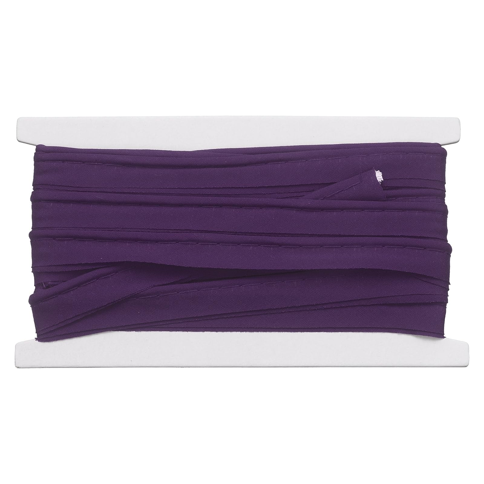 sourcing map Piping Trim Bias Tape, 1.5 cm 5.5M, Dark Purple — image 1