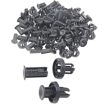 91505-TM8-003 Fender Liner Clip 50Pcs Bumper Cover Fender Grille Under Cover Push-Type Car Retainer Clips Compatible with Honda Accord Acura
