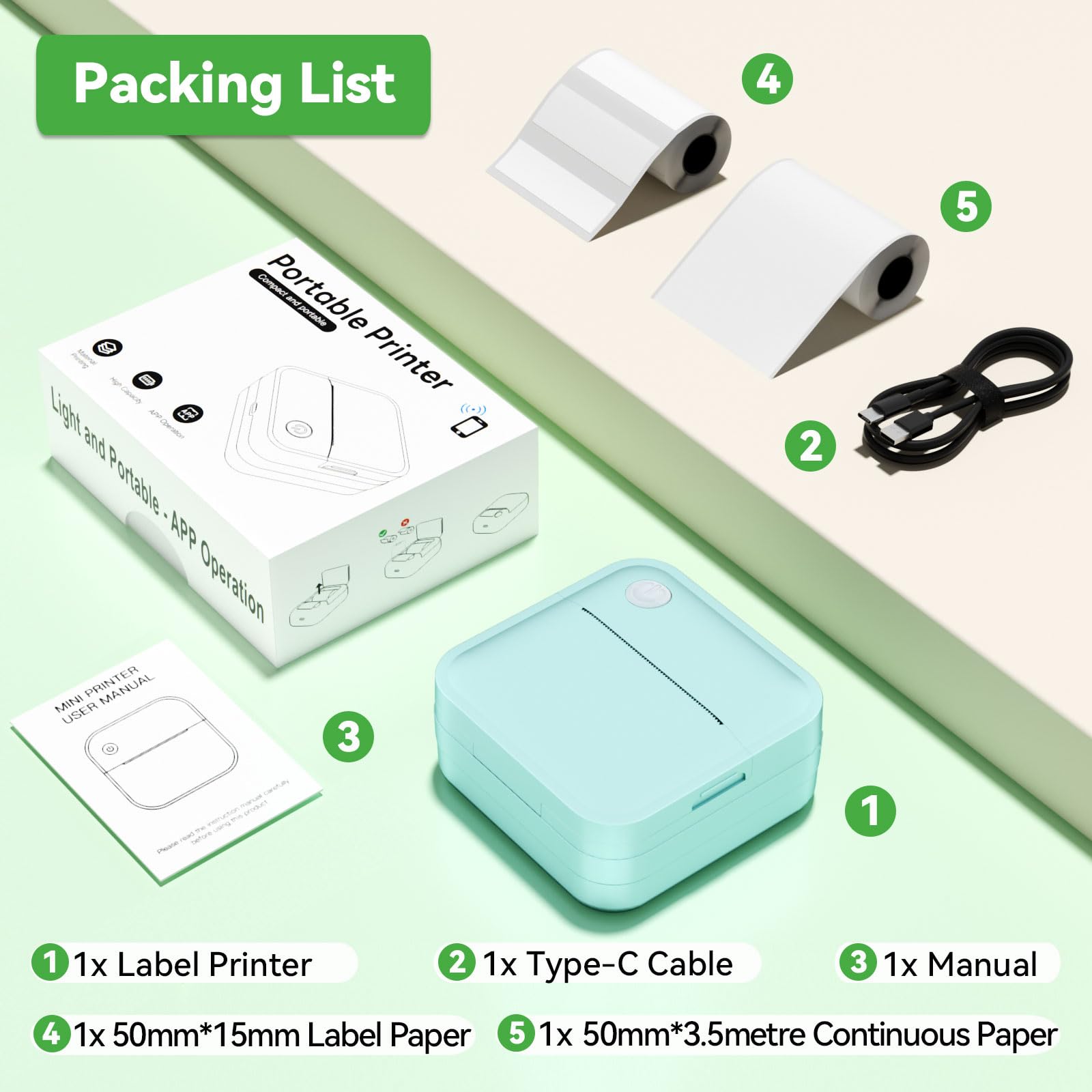 Macchina per fare etichette con nastro, mini stampante per etichette Bluetooth per l'organizzazione domestica, stampante termica portatile multi-modello per telefono