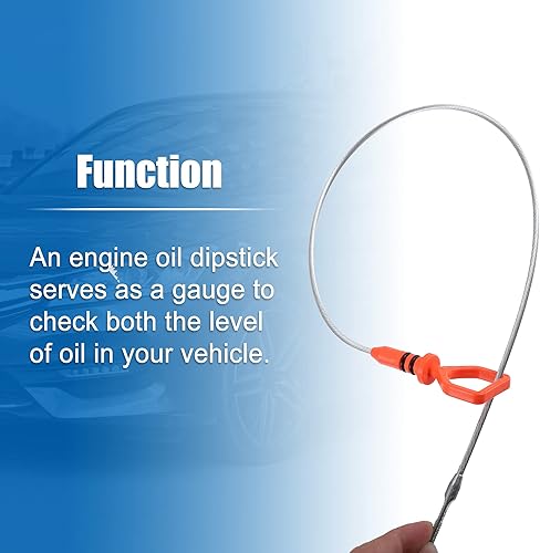 Miniatura 4 de X AUTOHAUX Varilla de medición de aceite de motor para Honda Accord Crosstour Odyssey Pilot Ridgeline Nivel de aceite varilla reemplazar