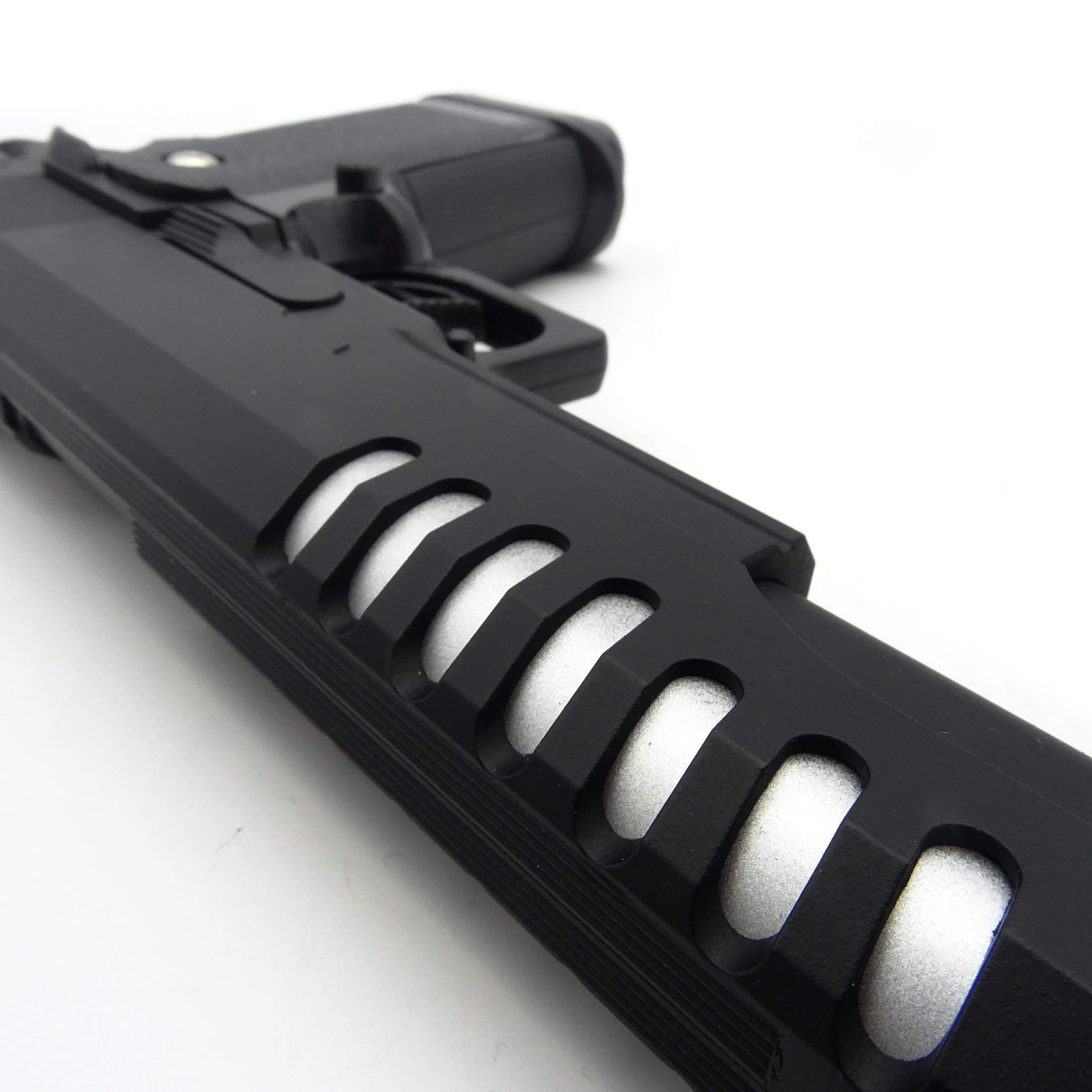 Rayline Softair V17 Voll Metall Softair (Manuell Federdruck), Nachbau im Maßstab 1:1, Länge: 22cm, Gewicht: 450g, Kaliber: 6mm, Farbe: Schwarz - (unter 0,5 Joule - ab 14 Jahre)