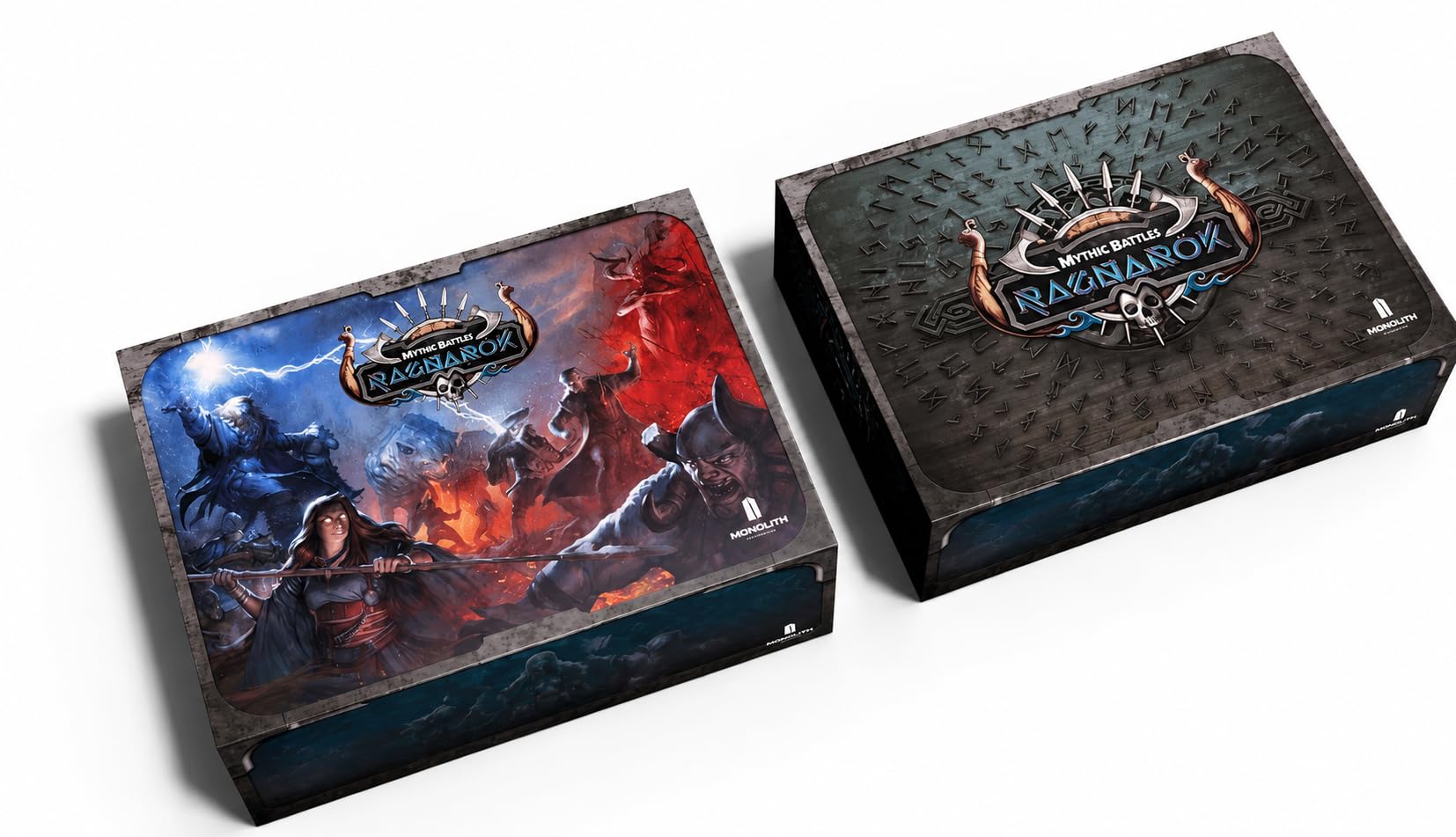 Ragnarok - Juego de estrategia con caja de almacenamiento, mitología nórdica