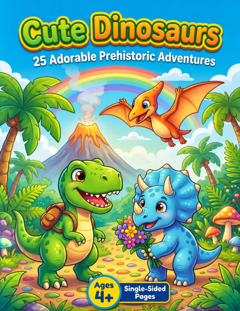 Cute Dinosaurs: 25 Adorable Prehistoric Adventures