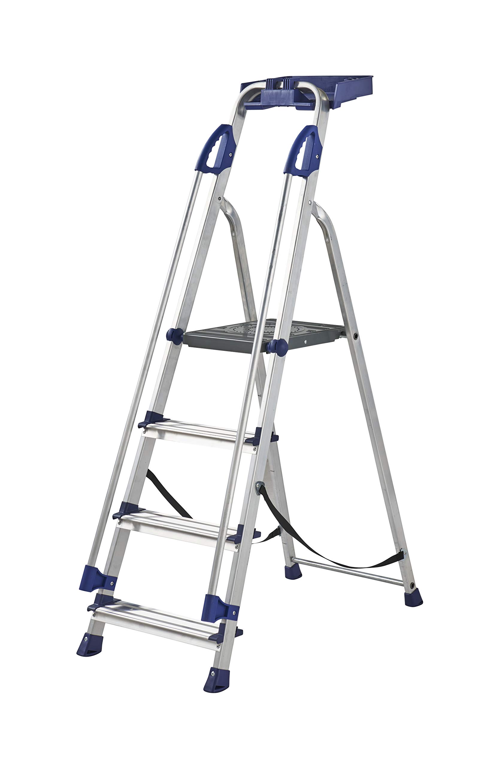 Werner Workstation Stepladder 4 Tread Steel