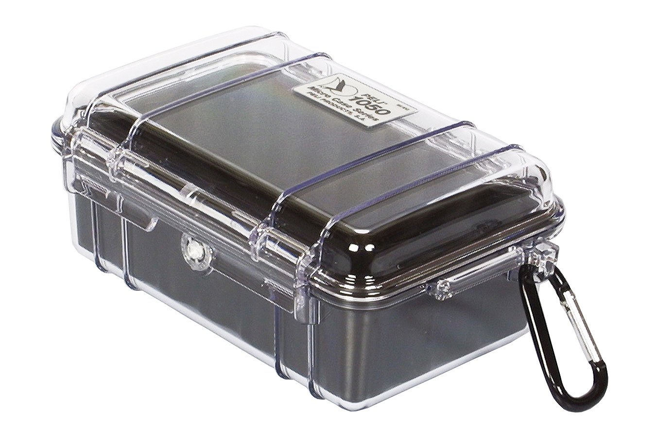 Pelican Micro Case 1050, Colore Rosso/Transparente