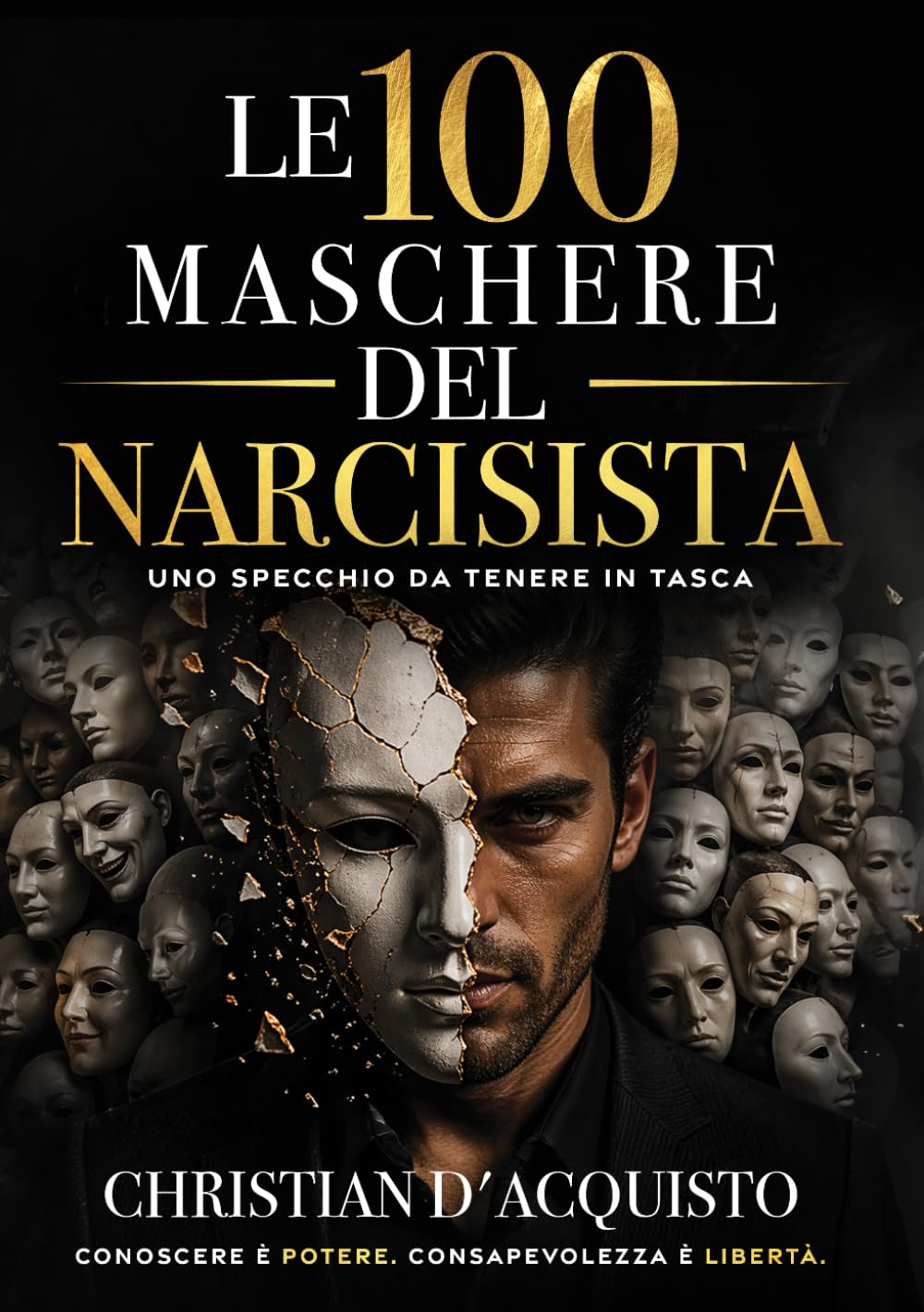Le 100 maschere del narcisista: Uno specchio da tenere in tasca: 100 aforismi per riconoscere un narcisista nella coppia, in famiglia, al lavoro e tra gli amici
