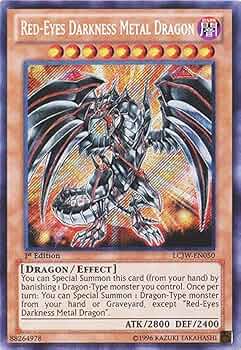 Yu-Gi-Oh! - Red-Eyes Darkness Metal Dragon (LCJW-EN050