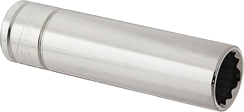 Williams 31812 - Enchufe de 12 puntos de profundidad de 0.472 in con unidad de 38 pulgadas