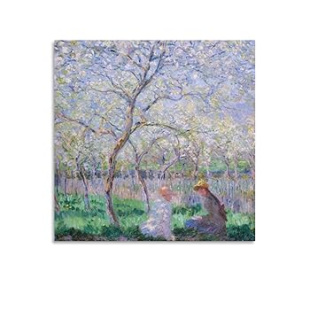 絵画  複製画  アートポスター　クロード・モネ Amazon.co.jp: クロード モネ ポスター アートパネル 油絵 風景