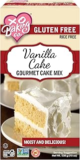 XO Baking Co. Gluten Free Vanilla Cake Gourmet Cak...