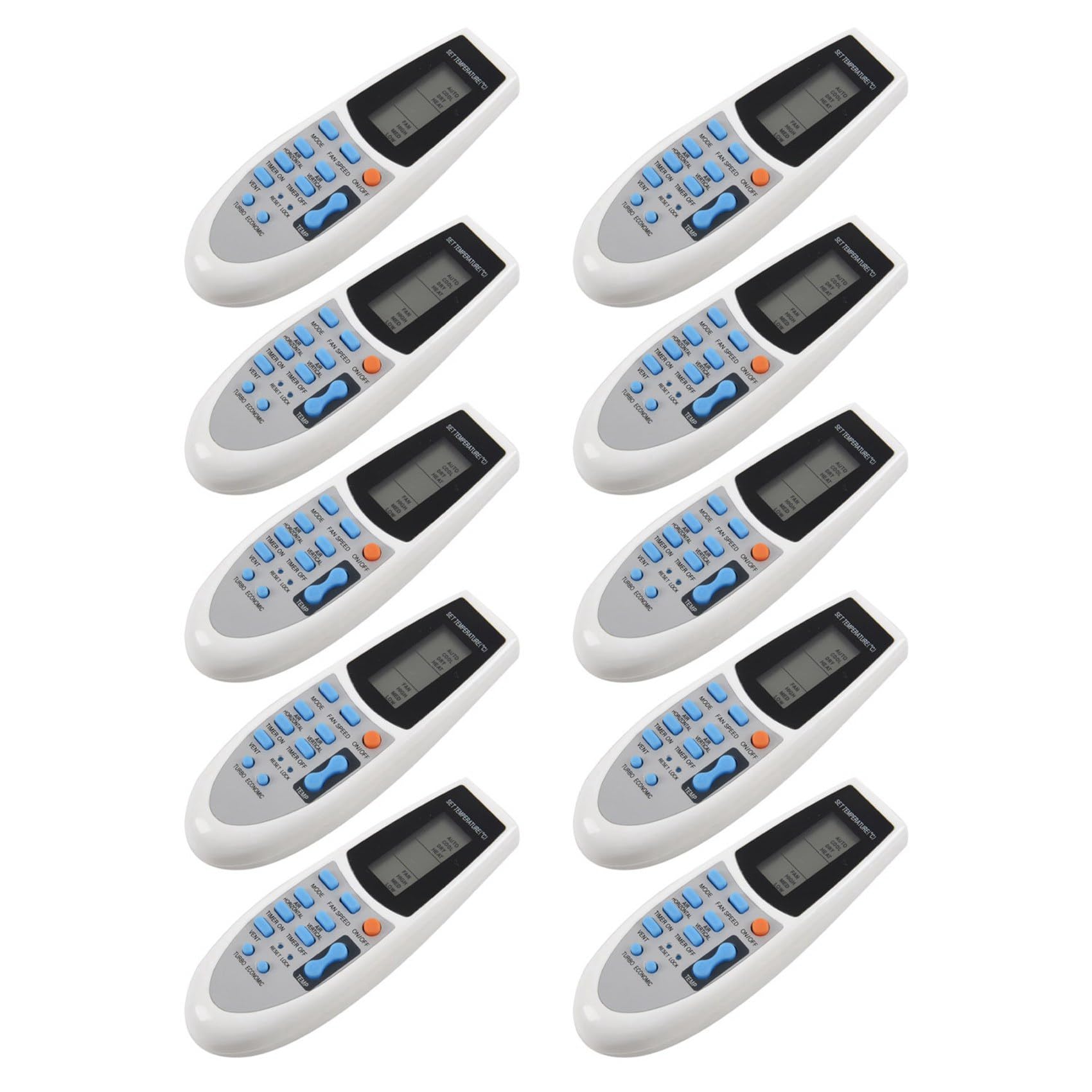 Hndhbfgrt 10X Remote Control for Air Conditioner R91 / BGCE R91 / BGE R92 / BGCE R92 /BGE