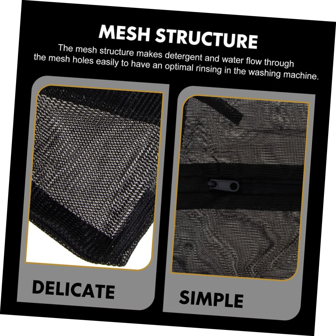 MAGICLULU 12stücke Waschbeutel Feinem Mesh Wäschetaschen Für Unterwäsche Und Lösung Für Schonendes Waschen Waschmaschine