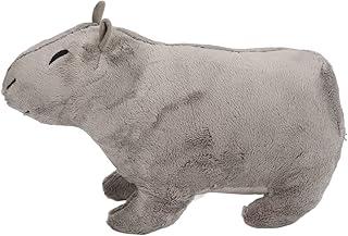 Brinquedo de Pelúcia Capivara Roedor, Travesseiro de Soneca 11,8 Polegadas Simulação de Decoração de Carro Super Macio Fofo Brinquedo de Pelúcia Capivara para Quarto (Estilo 3)