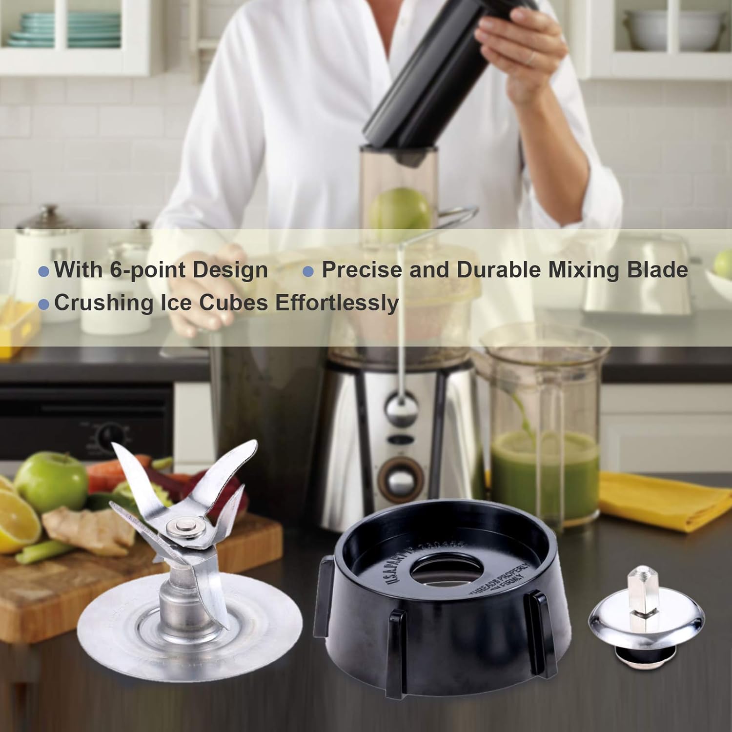 Buy Lemfema Blender Blade Replacement Parts Compatible with Oster