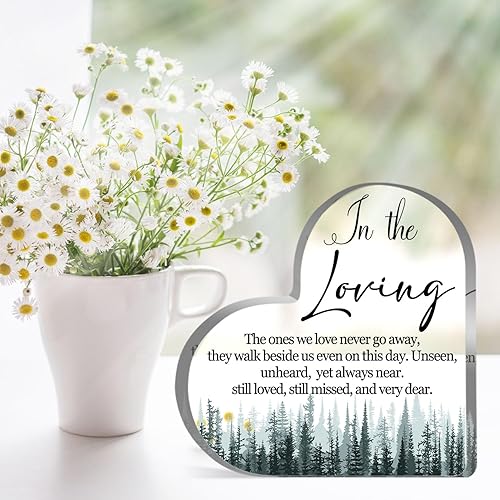 Miniatura 5 de Regalos conmemorativos de condolencias por pérdida, amado, un padre, madre, recuerdo de duelo y pisapapeles, recuerdo fúnebre, dolencia, decoración