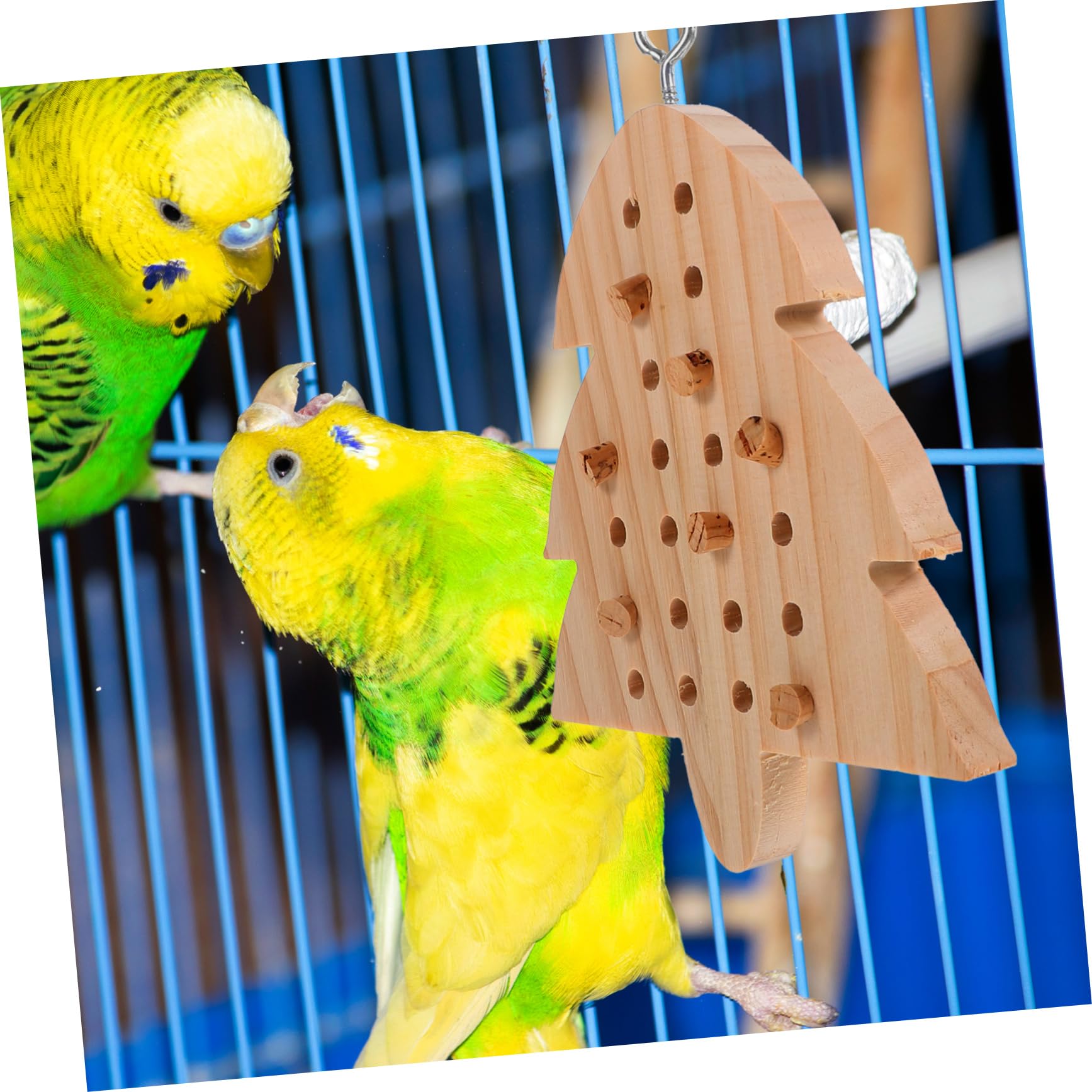 バードトイ 吊り下げバードジムトンネル、おやつ場付き［282］ Amazon