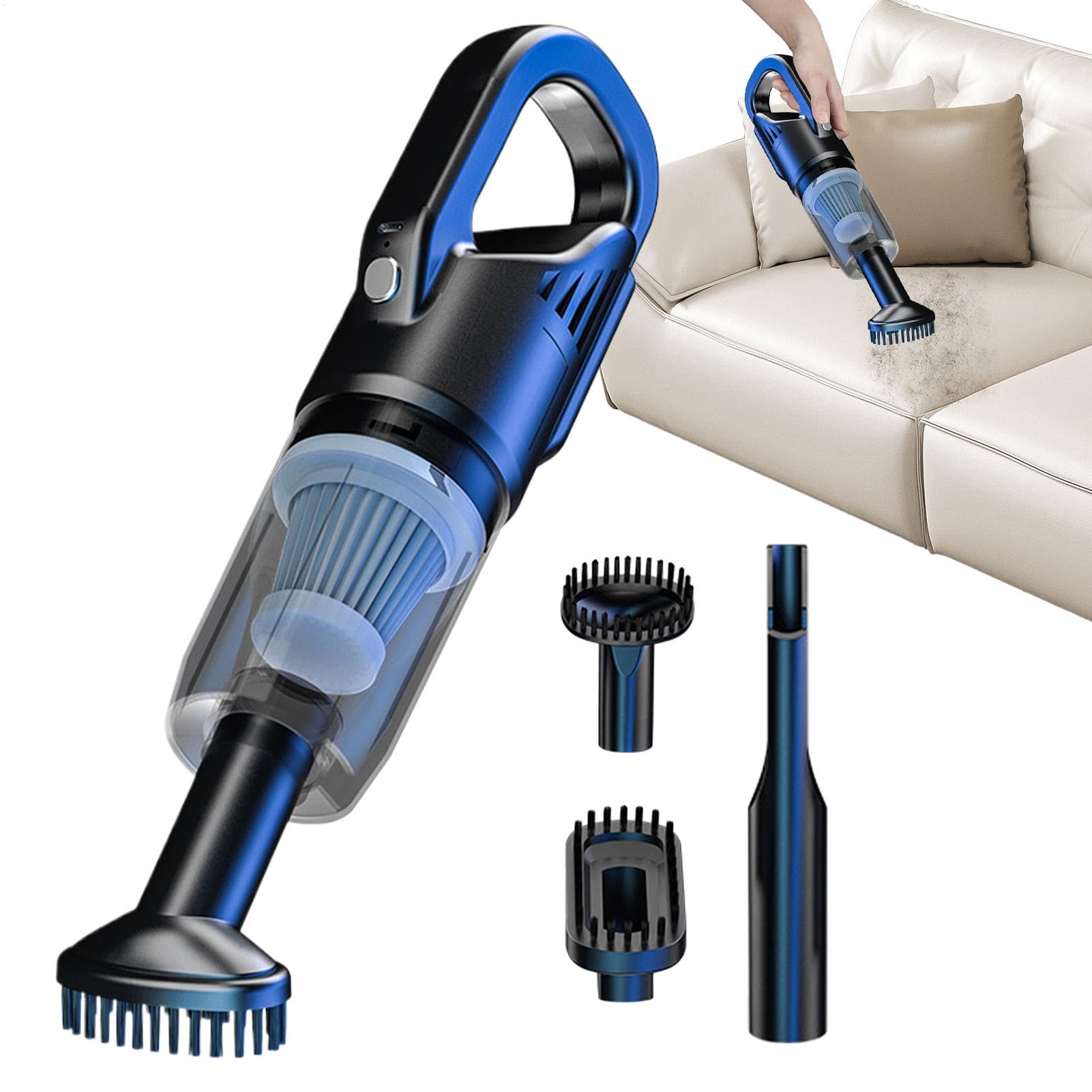 Aspirateur de voiture rechargeable à forte aspiration pour petits espaces