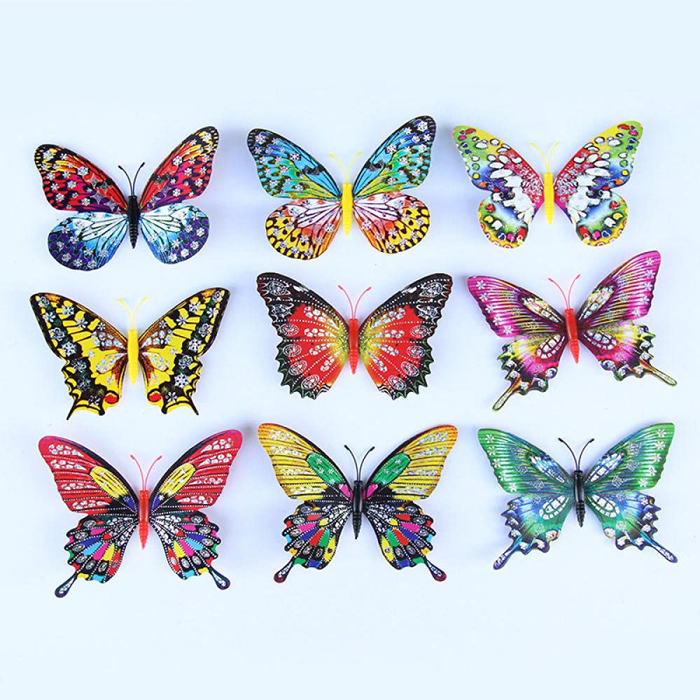 Stickers muraux papillon 11 cm pour sublimer une chambre d'enfant ou un salon chaleureux