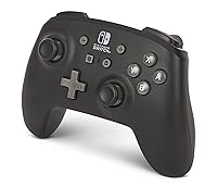 Vista 5 de PowerA Wireless Nintendo Switch Controller - Midnight, AA Battery Powered (Battery Included), Nintendo Switch Pro Controller, Mappable Gaming