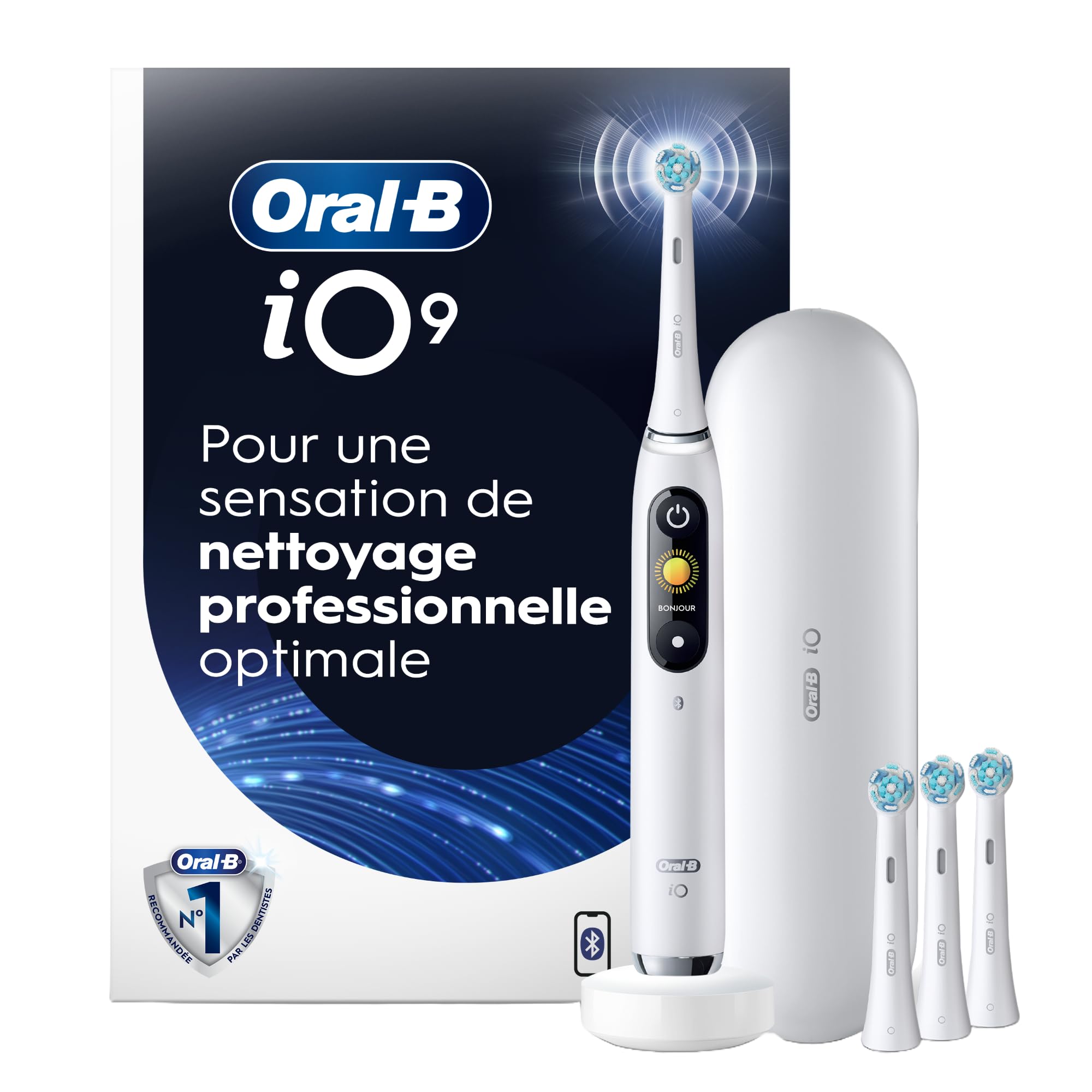 Oral-B iO Series 9 Electric Toothbrush with 4 Replacement Heads