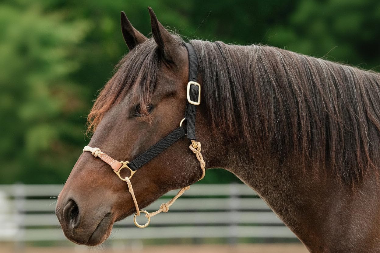 Weaver Leather Cabestro Horseman's Negro
