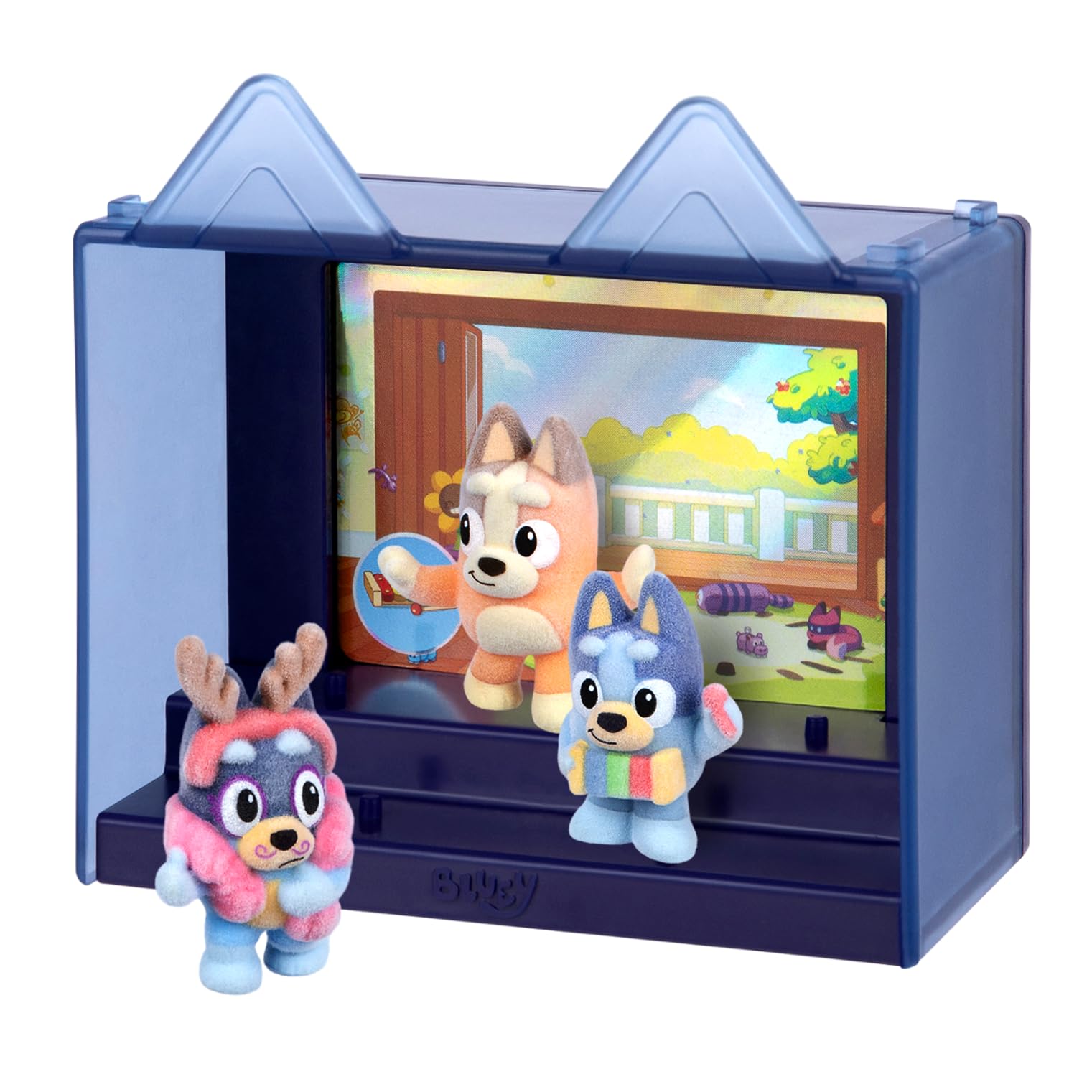 Bluey★送料無料★3段2列引き出し Amazon.com: Bluey Fuzzies Episode Pack: Magic Xylophone, 3 Flocked
