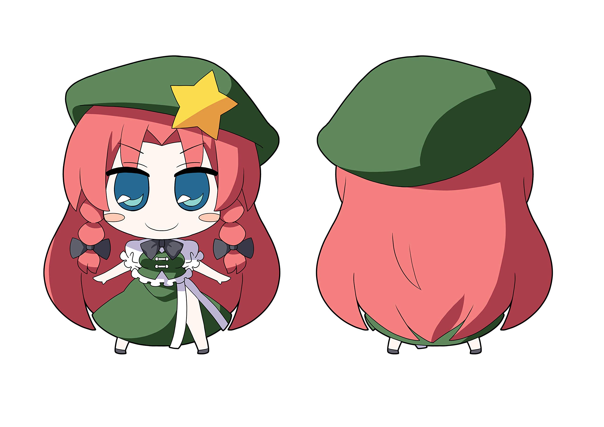 Amazon.co.jp: 東方Project ラバーキーホルダー めいりん（紅