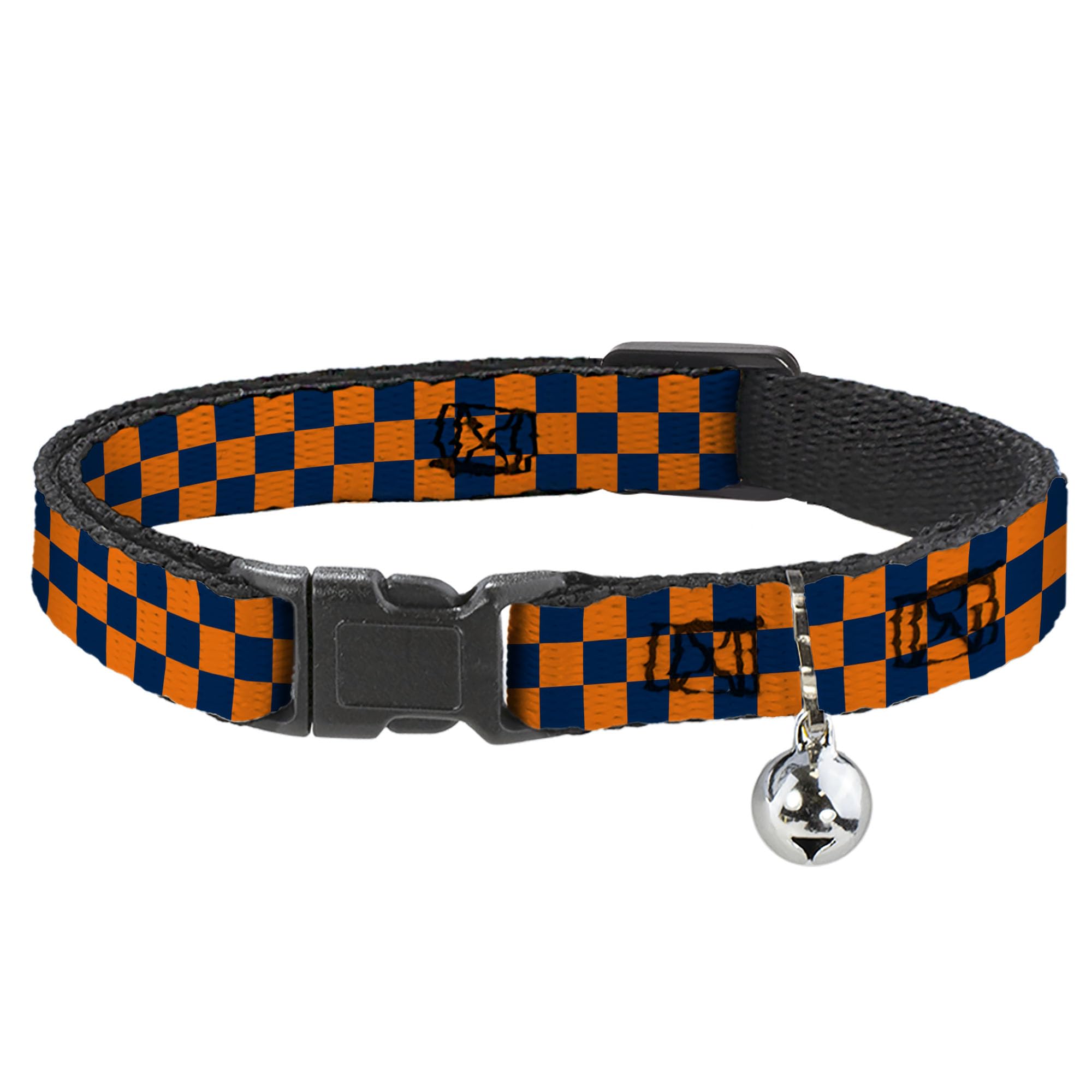 Collar para gato Buckle-Down de 1,27 cm ajustable para cuellos de 20 a 30 cm