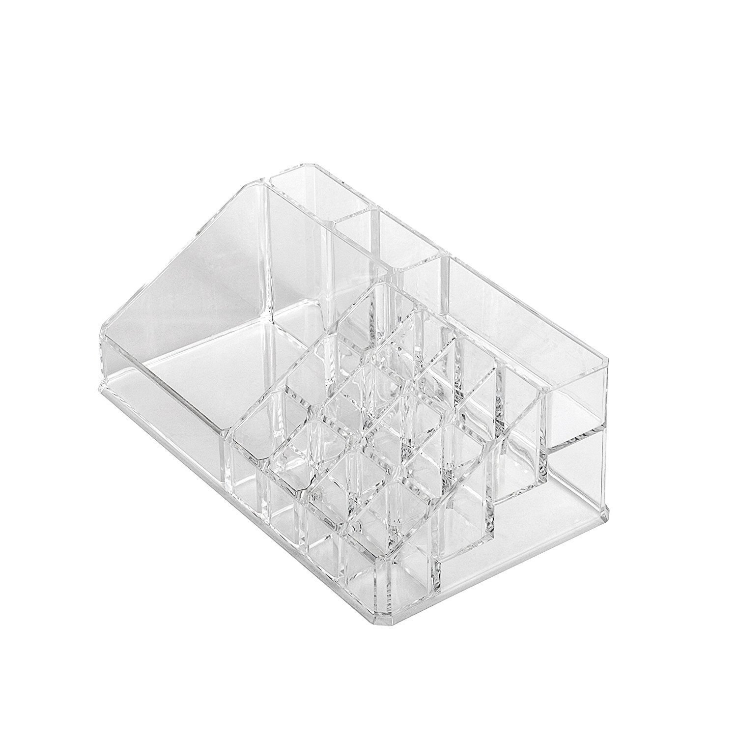 Aqtus 4 Drawer Cosmetic Makeup Jewellery Lipstick Storage Box, 25x16x20cm, Transparent 2