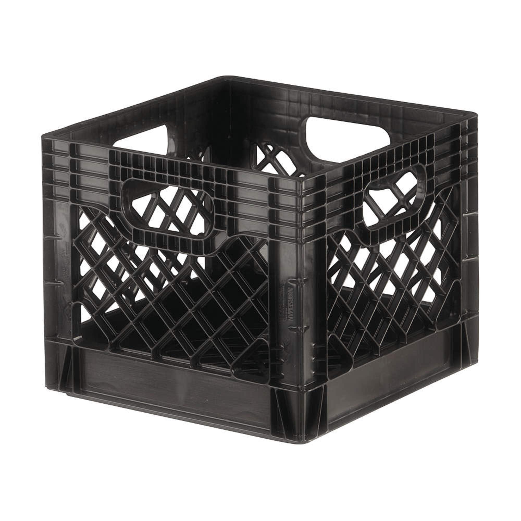 Amazon.com: Dairy Crate, 13-1/8Inl, 13-1/8Inw, 11 in. H : Office