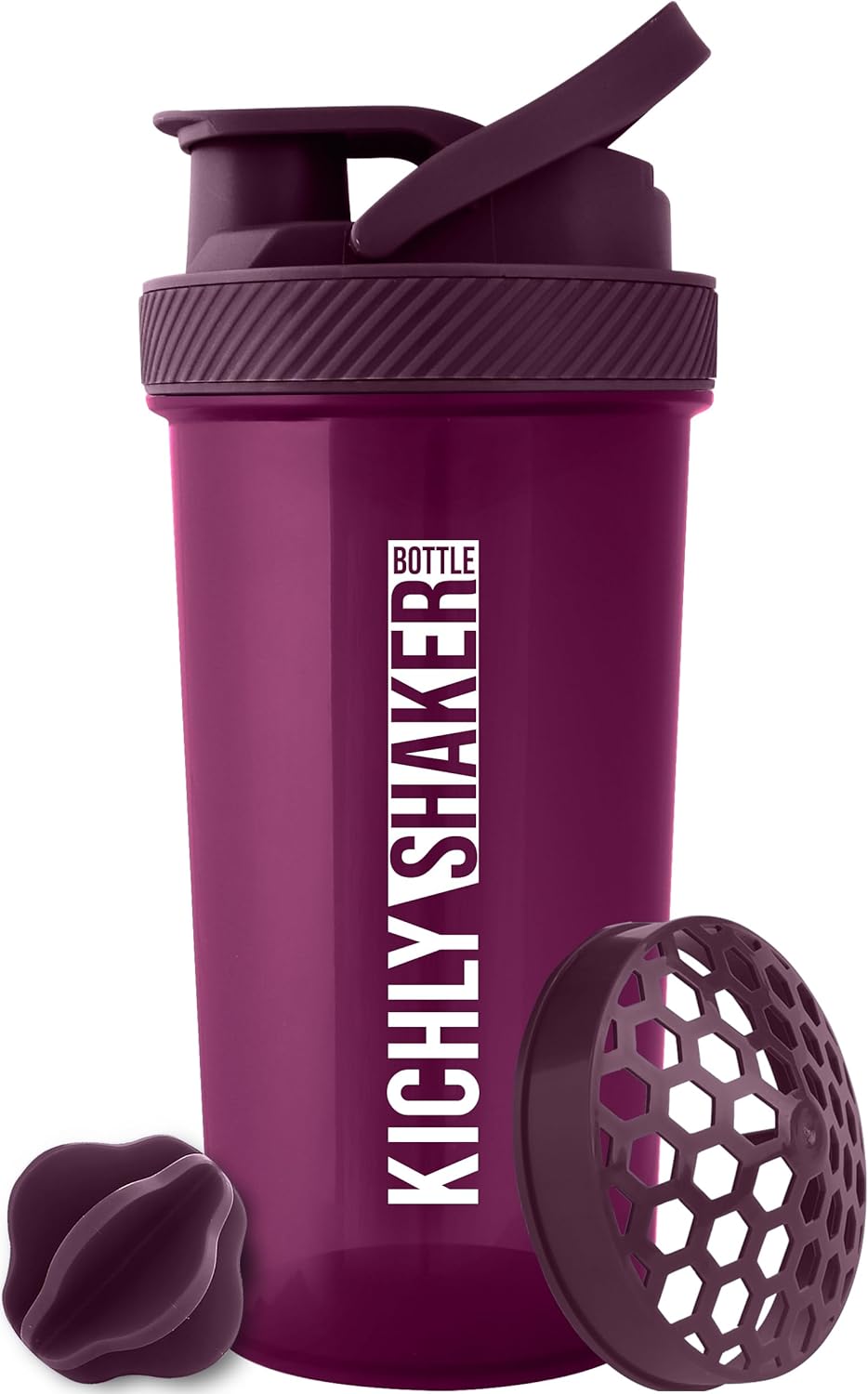 Kichly Shaker Bottle with Blender Ball, 28Ounce Protien Shaker Bottle