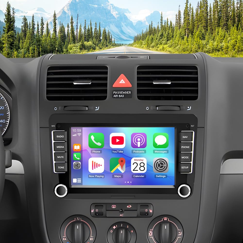 Android 13 Autoradio für Skoda Roomster 2006-2015 mit kabellosem Carplay