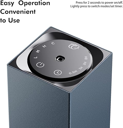 Miniatura 2 de Difusor sin agua para aceites esenciales  Difusor de aromaterapia nebulizador de capacidad de 1.7 fl oz, mini máquina de aire con aroma a pilas con