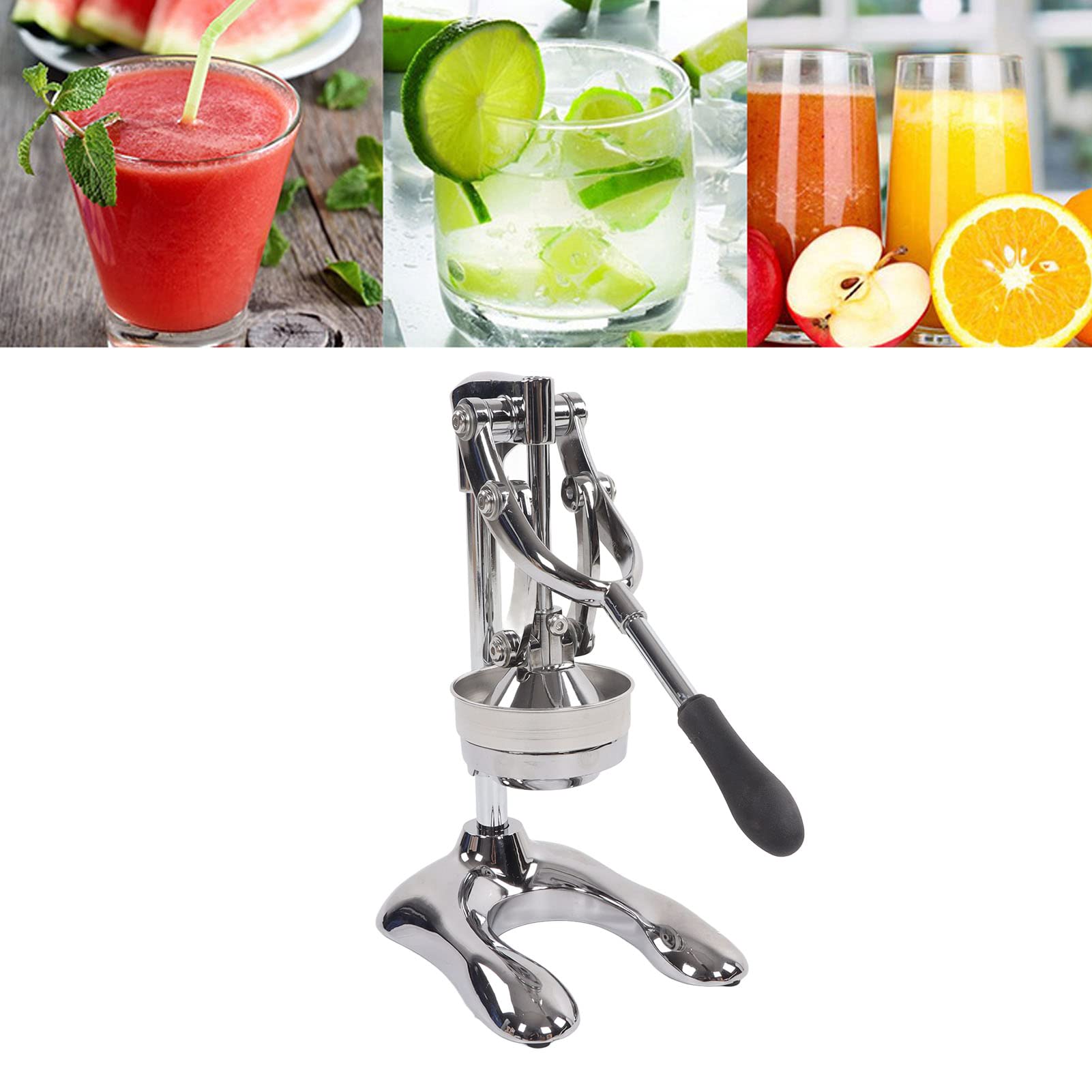 Spremiagrumi per arancia, spremiagrumi manuale in acciaio inox, design separato, Exprimidor de Naranjas Uso Rudo Extractor Jugo Naranja, Manuale, Frutta spremuta a mano