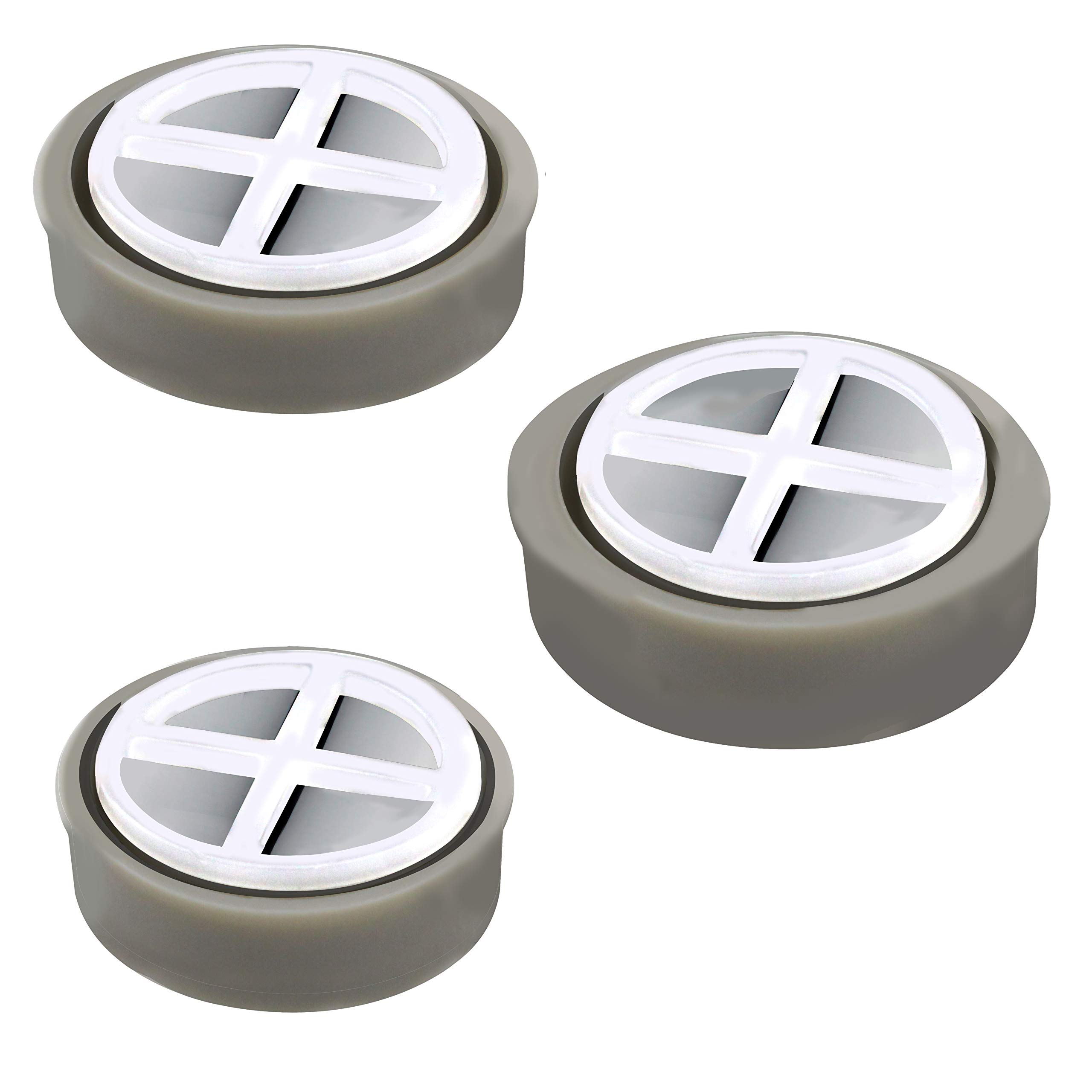 YOO.MEE 2.5 GPM Shower Flow Control Valve, Suitable for the Fixed Shower Head or Handheld Shower with the Holes Diameter of 0.552'' (14mm), or 0.591'' (15mm), or 0.48'' (12mm) , 3 Pcs Packed