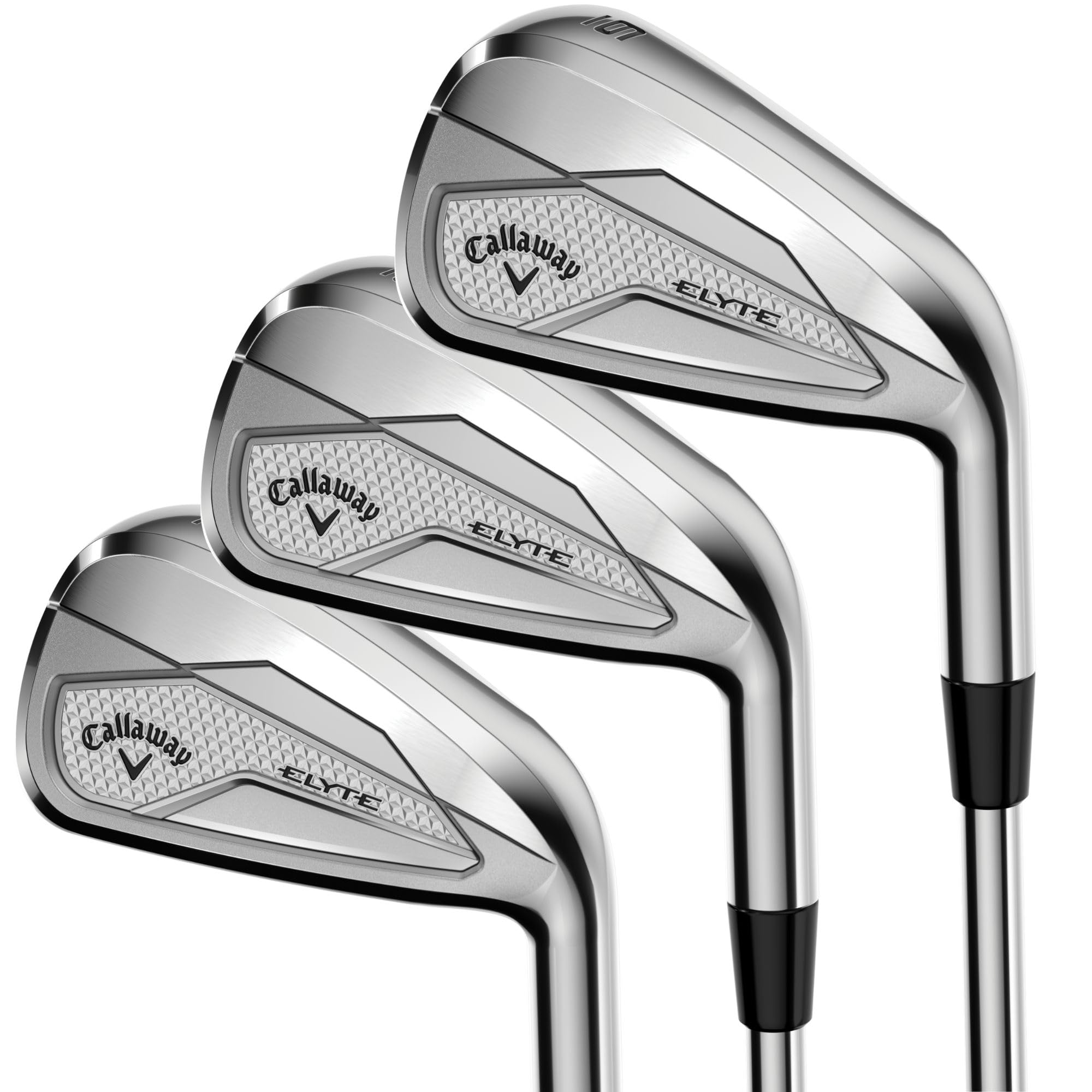 Callaway Elyte Herren Eisen, Stahl, Herren, Stahl, Rechtshänder, 5-PW (6 Schläger), Regular, True Temper Vector