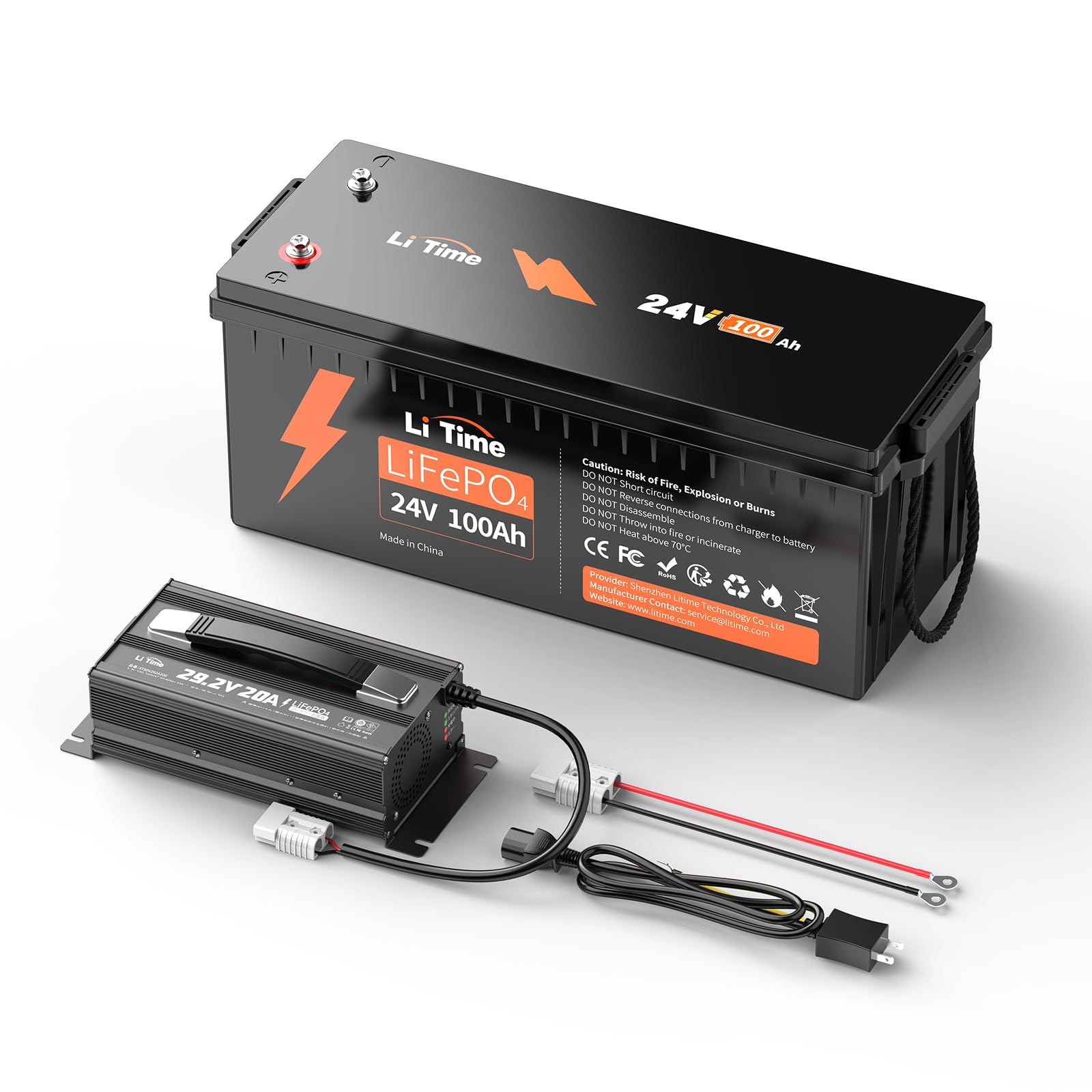 Amazon | LiTime 24V 100Ah リン酸鉄リチウムイオンバッテリー Amazon | LiTime 24V 100Ah リン酸鉄リチウムイオンバッテリー