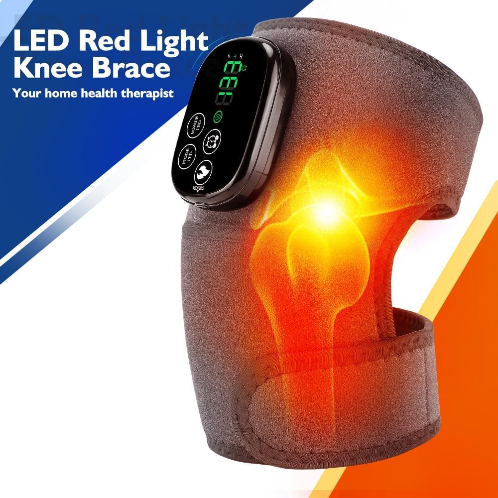 Dispositivo inalámbrico de terapia de luz roja | Longitud de onda dual de 660 nm y 850 nm | Alivio del dolor recargable para articulaciones | Solución portátil de terapia LED