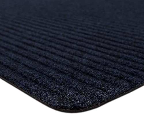 Miniatura 6 de Mohawk Home Tapete utilitario azul marino sólido (2 x 3 pies), perfecto para garaje, entrada, porche y cuarto de servicio